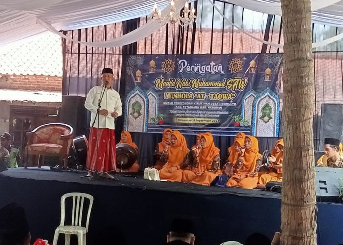 Peringatan Maulid Nabi Muhammad SAW, dihadiri oleh Bpk Bupati Kebumen  01