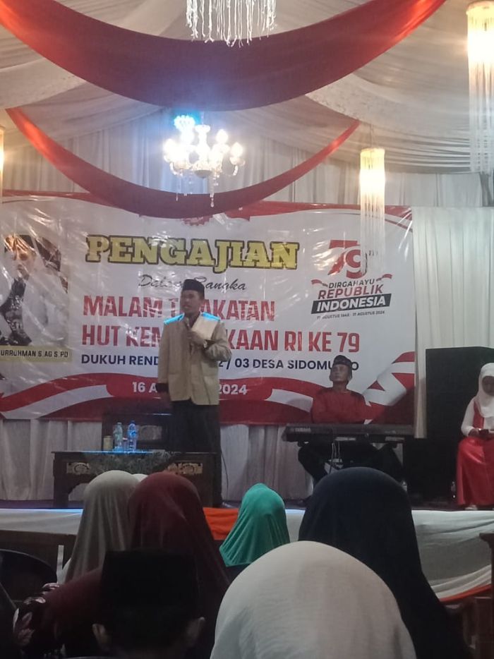 Malam Tirakatan HUT RI ke-79: Pengajian sebagai Wujud Syukur dan Penghormatan