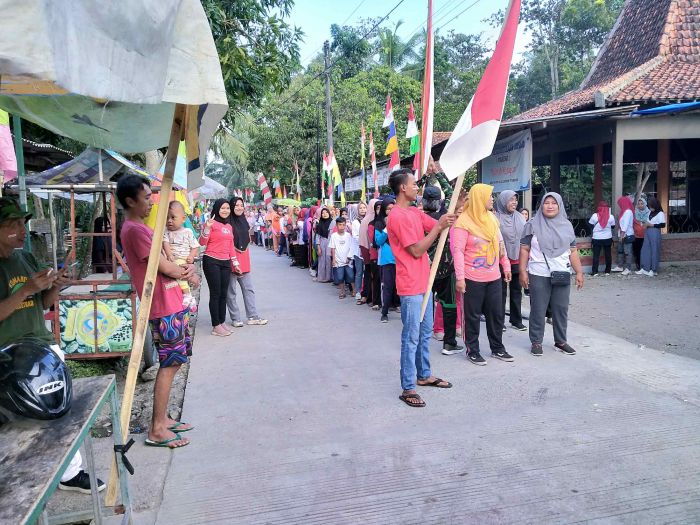 SEMARAK JALAN SEHAT MEMPERINGATI HUT RI Ke 78 01