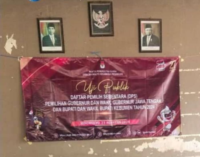 Daftar pemilih sementara gubernur dan wakil, bupati dan wakil bupati