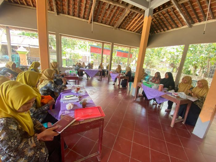 Rakor rutinan pkk desa sidomulyo 