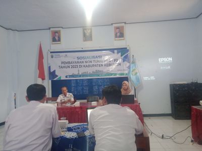 SOSIALISASI PEMBAYARAN NON TUNAI PBB - P2TAHUN 2023 DI KABUPATEN KEBUMEN