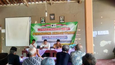 Pencapaian dan Harapan: Musyawarah Desa Bumdes Sido Sejati di Balai Desa Sidomulyo